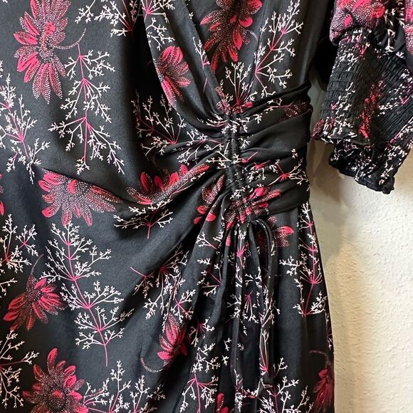 Cinq à Sept Daisy Kacy Faux Wrap Midi Dress‎ size 4 - Picture 8 of 15